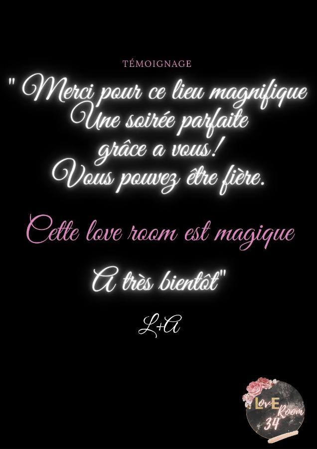 Loveroom34 Montagnac  Exterior foto